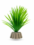 Mini Artificial Aquarium Green Plant - 9cm Natural Fish Tank Décor