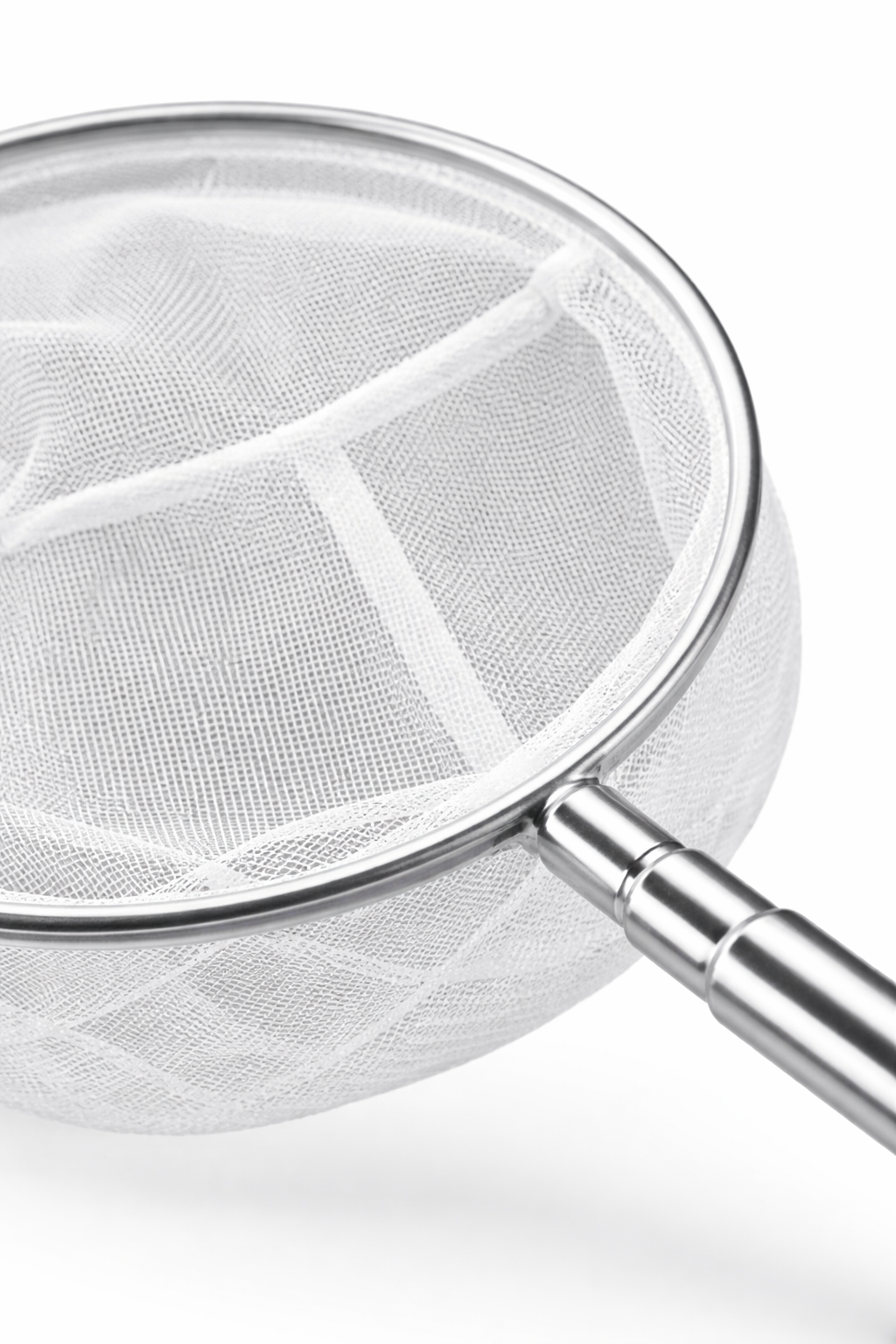 Expandable Stainless Steel Aquarium Fish Net – 20cm Fine Mesh Catch Net